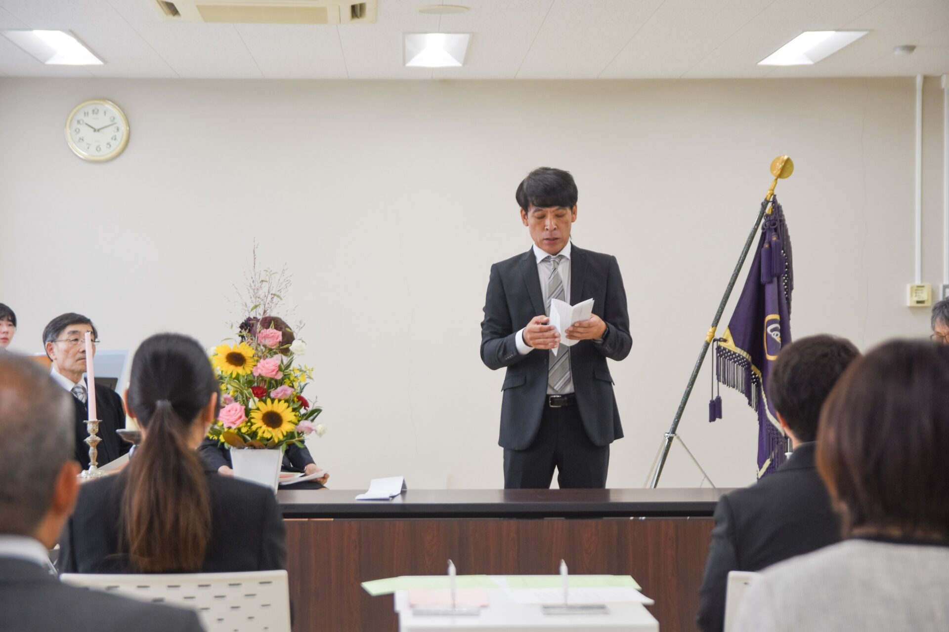 2025年度 前期卒業式を挙行