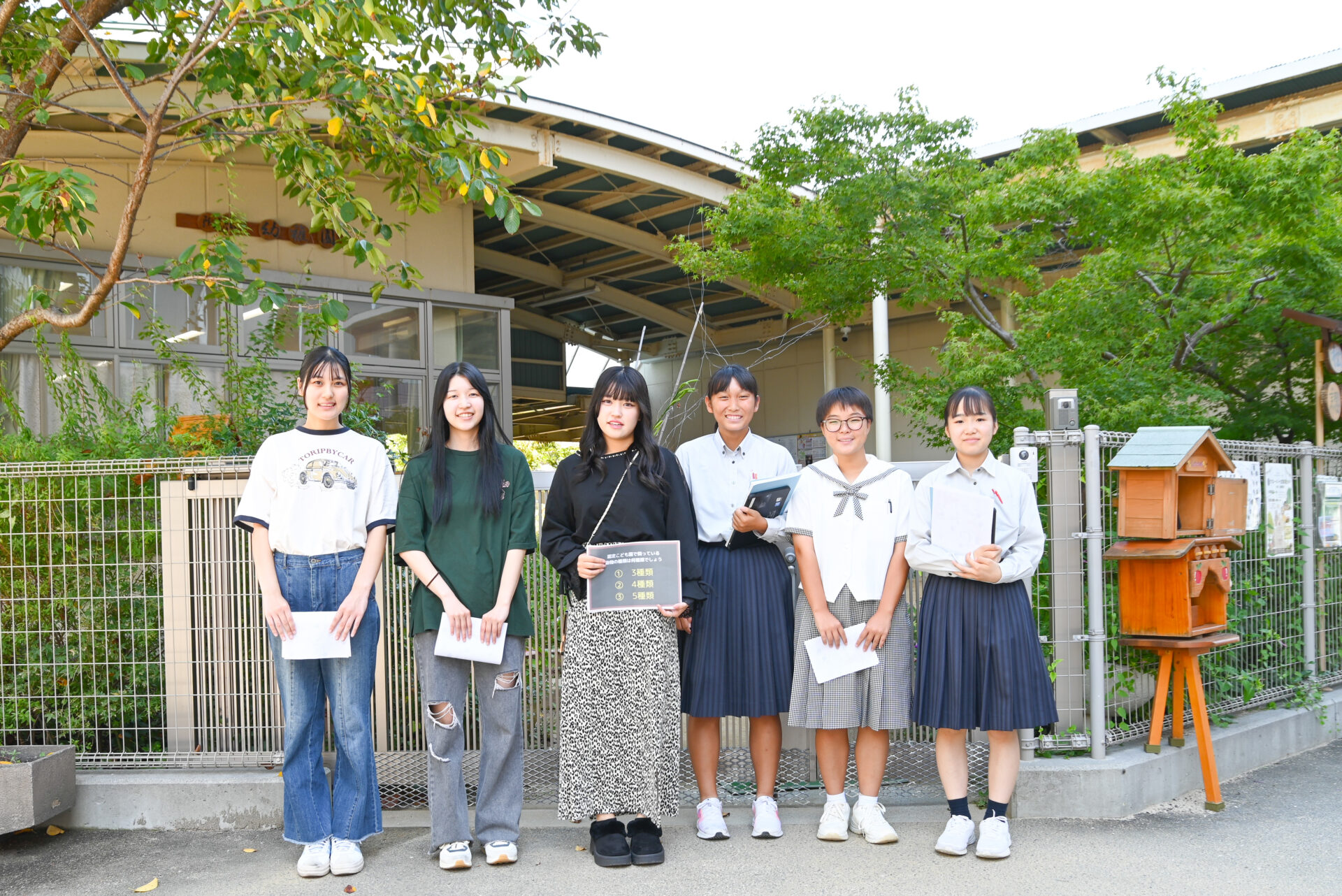 大学見学会（川之石高校1年生が来学）