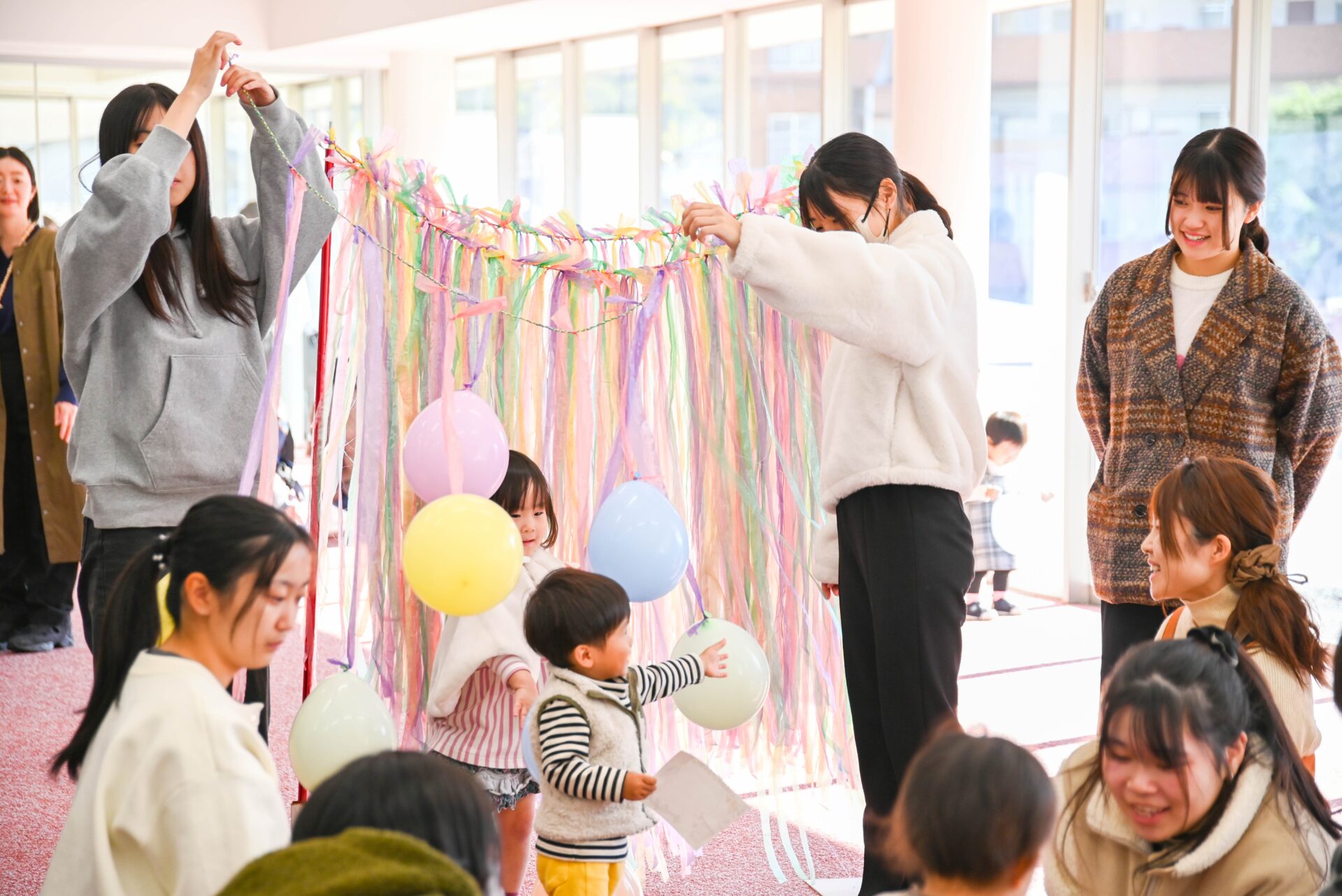 「しののめ子育てオープン広場」を初開催！ 67組150名超が参加
