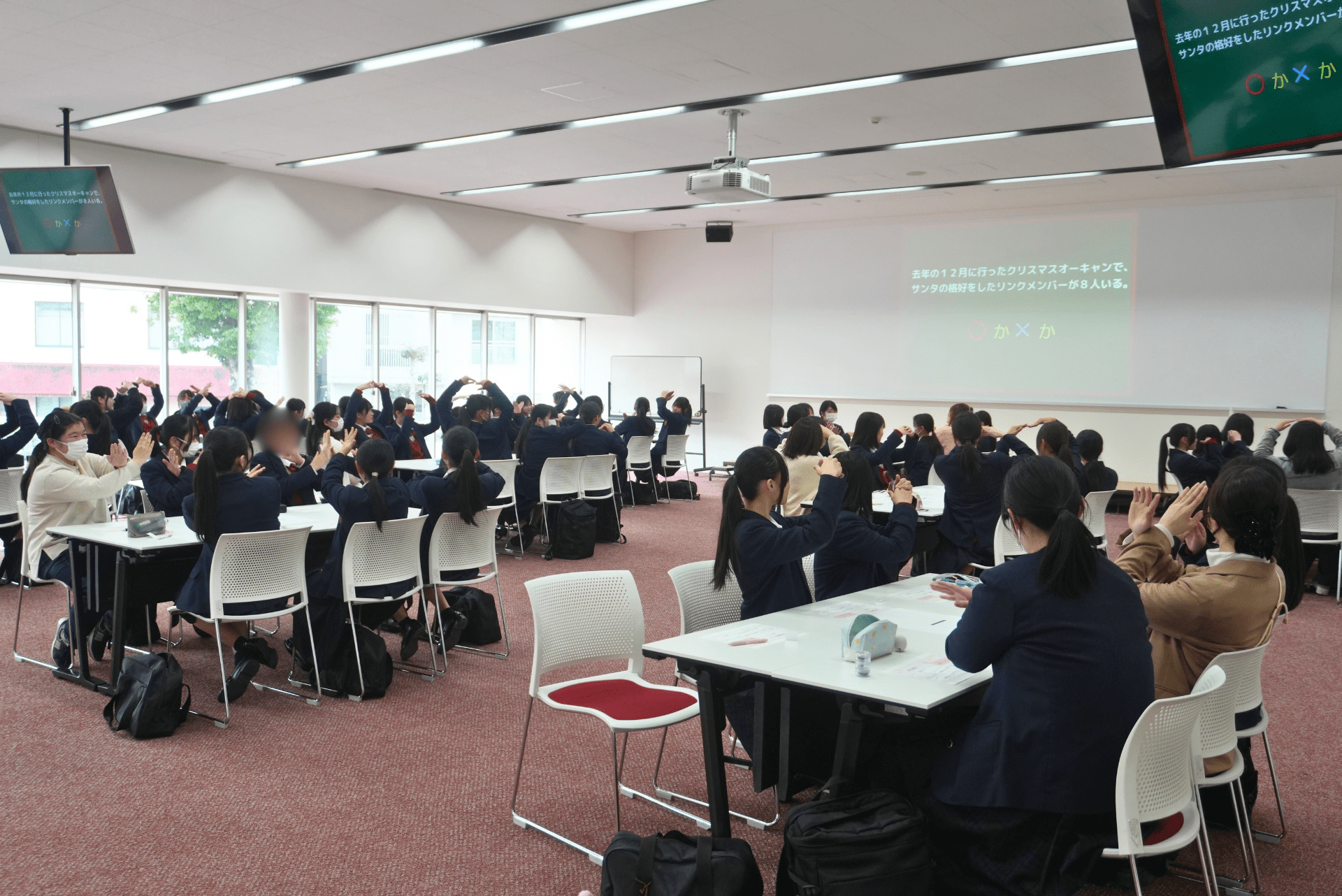 大学見学会(済美高校1・2年生が来学) 大学見学会(済美高校1・2年生が来学)