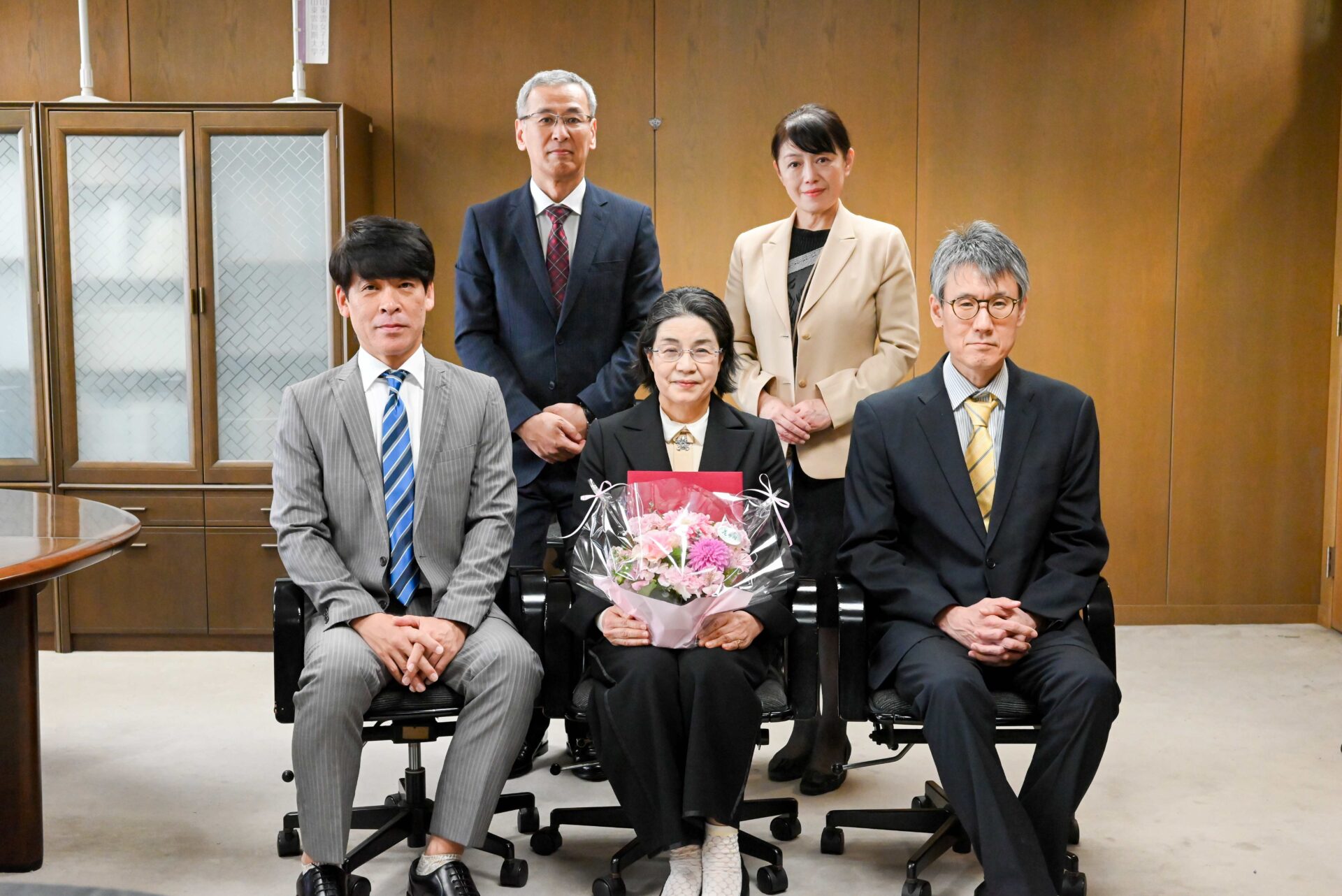 名誉教授称号記授与式（亀岡 恵子先生）