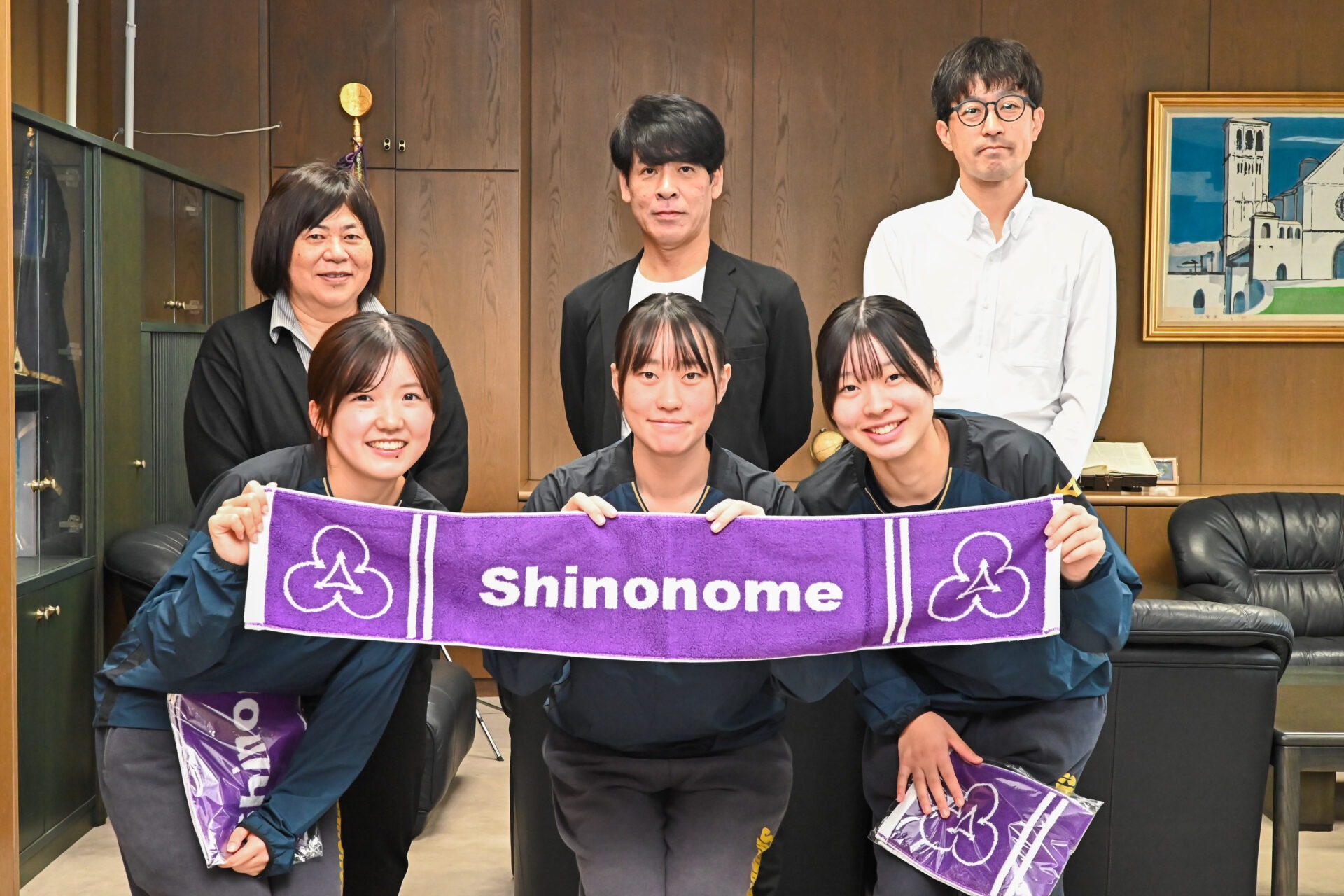 国スポ出場選手の激励会を開催しました！