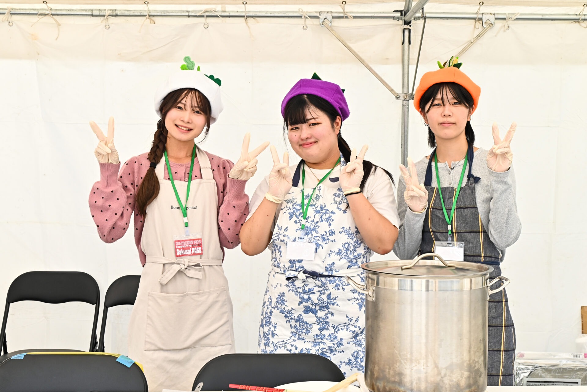 「RE:MEDIA FESTIVAL 2026」に「しののめベジガール」が出店しました