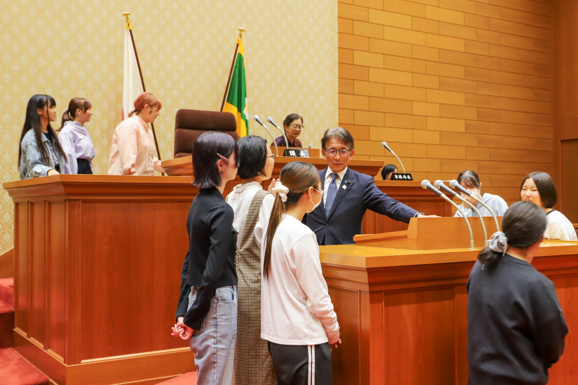 地域イノベーション専攻の1年生が、愛媛県議会の「議事堂公開Day」に参加しました
